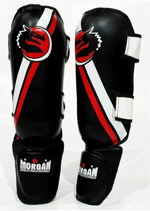 New Morgan V2 Classic Shin Guard Protector Muay Thai And Instep Ebay