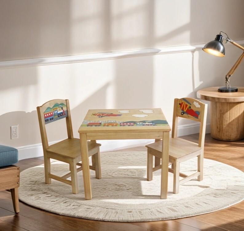 kids table and chair set