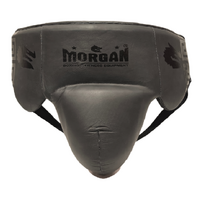 Morgan B2 Bomber Leather Groin Guard - Large | Boxing MMA Protection