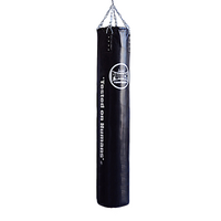 PUNCH Boxing Bag [Trophy Getters] REFILLABLE-6FT-BLACK