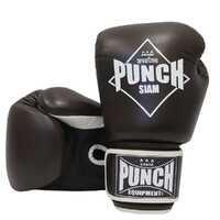 PUNCH Boxing Gloves [Siam] LEATHER-12OZ-CHOCOLATE