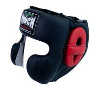 PUNCH Head Gear [Mexican] PRO-OSO-MATT BLK/RED