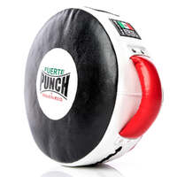 PUNCH ROUND SHIELD-Mexican  RED Soft/ BLK Hard