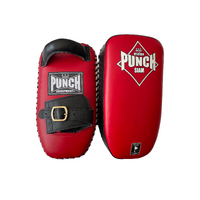 PUNCH "Siam" LEATHER Thai Pads SINGLE STRAP BUCKLE