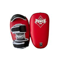 PUNCH “Siam” LEATHER THAI PAD CURVED DOUBLE STRAP