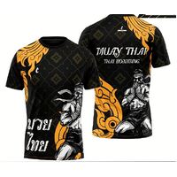 PUNCH Muay Thai T-shirt QUICK DRY-BLACK/ YELLOW