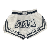 PUNCH THAI SHORTS-Siam-WHITE/BLACK