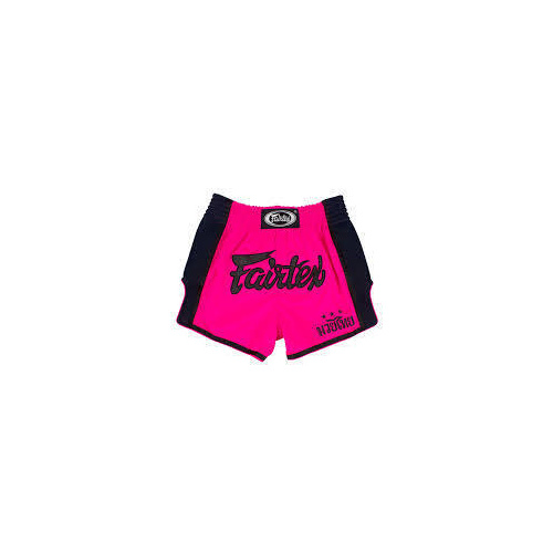 FAIRTEX - Pink Slim Cut Muay Thai Boxing Shorts (BS1714) [Extra Large]