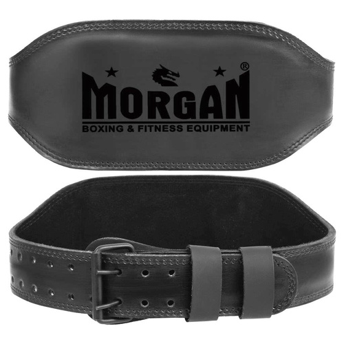 MORGAN B2 BOMBER 15CM WIDE LEATHER WEIGHT LIFTING BELT small