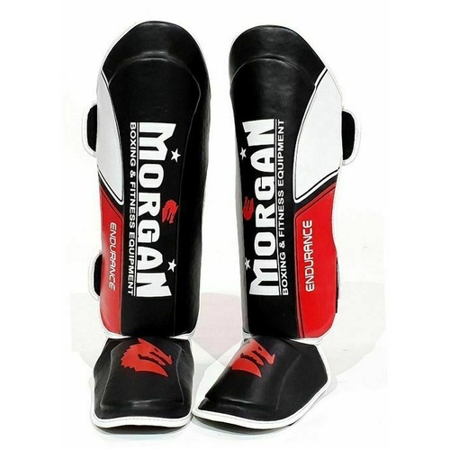 MORGAN Endurance Pro Muay Thai Boxing Shin And Instep [Size: Medium]