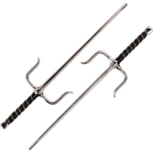 MORGAN Martial Arts Trainning Weapon Hexagonal Sai [19"]