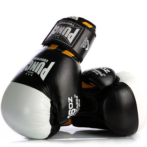 PUNCH BOXING GLOVES-Armadillo  SAFETY 12oz/BLACK