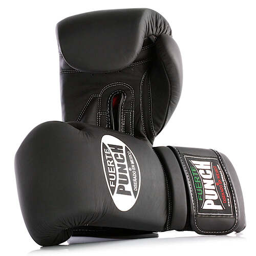 PUNCH BOXING GLOVES-Mexican ELITE 12oz/MATT BLACK