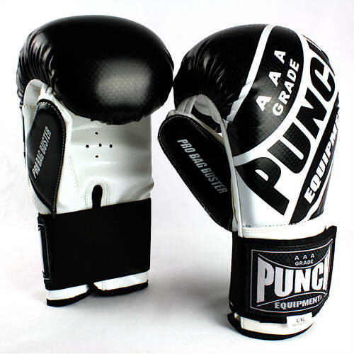 PUNCH BAG MITTS-Bag Busters PRO S/M/BLACK/WHITE