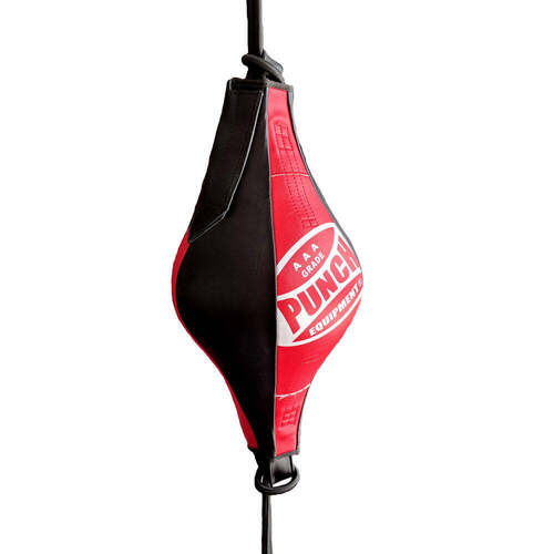 PUNCH Floor To Ceiling Ball [AAA] 12 INCH BLACK/RED