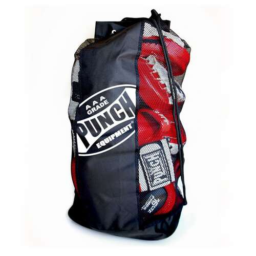 PUNCH GEAR BAG-DUFFLE STYLE-Mesh-3FT-BLACK