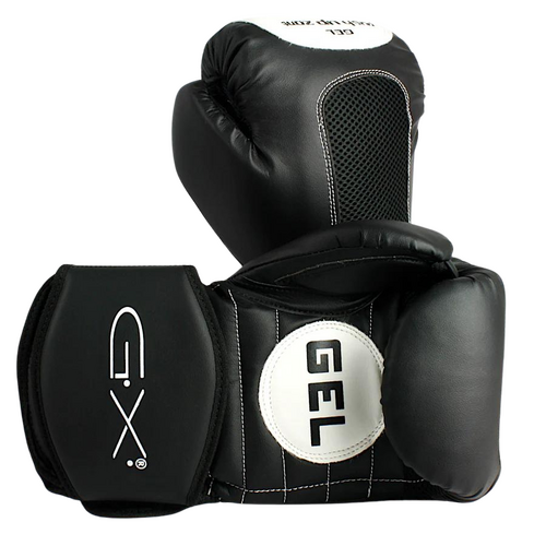 PUNCH BOXING Glove and Focus Pads HYBRID-Punchfit-L-BLACK