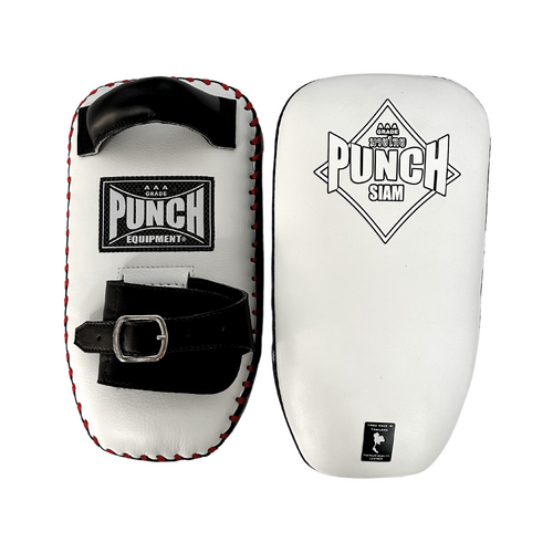 PUNCH Thai Pad [Siam] LEATHER- SINGLE STRAP BUCKLE-WHITE