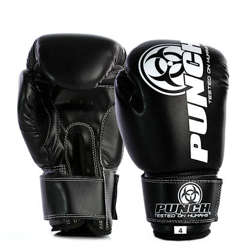 PUNCH BOXING GLOVES-Urban-MINI JUNIOR 4oz/BLACK