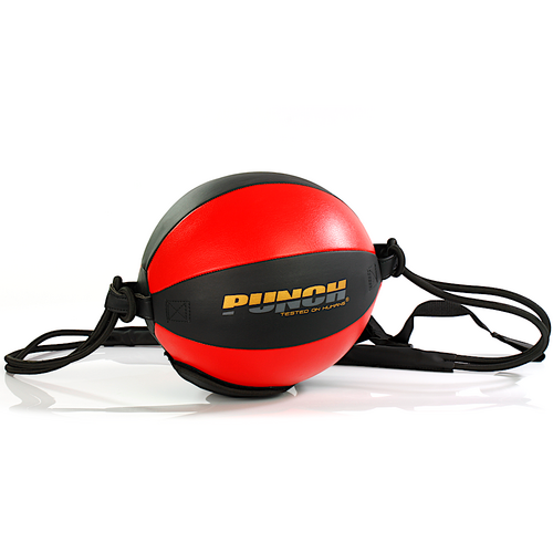 PUNCH Floor To Ceiling Ball [Urban] W/Straps BLACK/RED