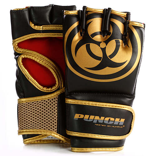 PUNCH MMA GLOVES-Urban-BLACK/GOLD S